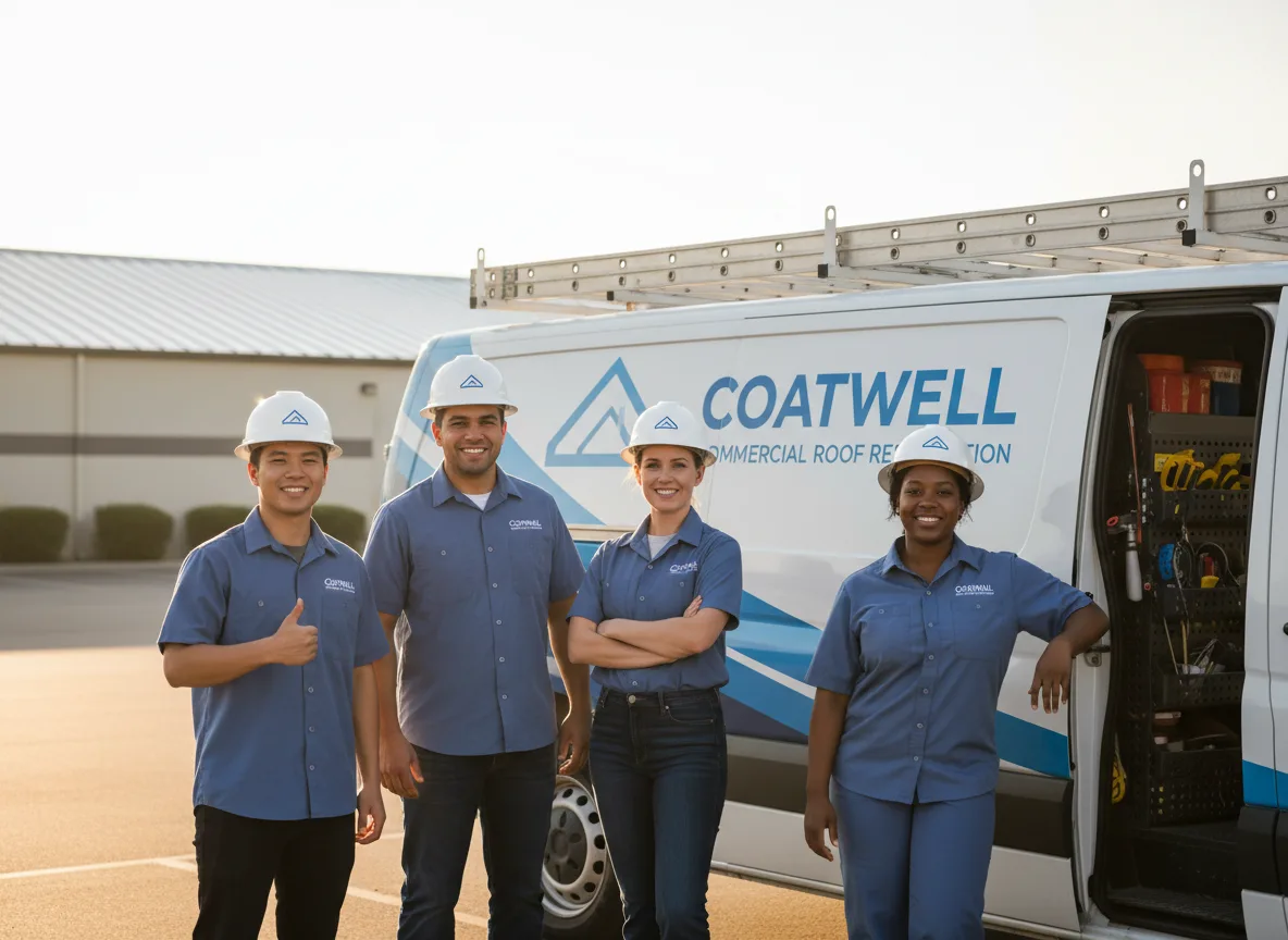 Commercial roof coating company in Hermosa, SD